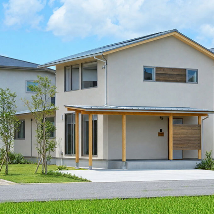 家族と暮らしがつながる住まい。
